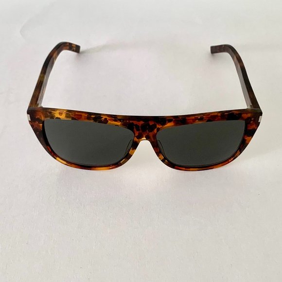 Saint Laurent SL507 Unisex Sunglasses in Brown/Tortoise - Picture 5 of 9